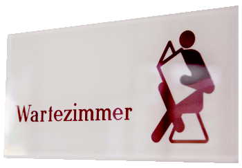 Wartezimmer der Hausärzte Kirchheim